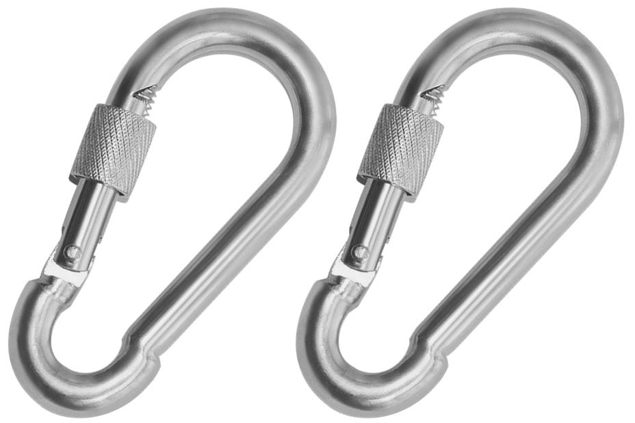 Carabiner Snap Hooks | 304 Stainless Steel Locking