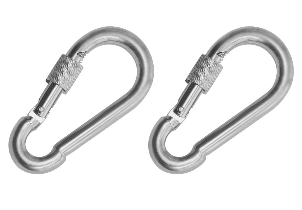 Carabiner Snap Hooks | Steel Zinc Galvanized Locking