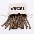 Waxed Jute Fire Starter Tinder with Burlap Bag | 20-Pack