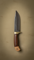 Fieldcraft Bush Knife with Hardwood Grip