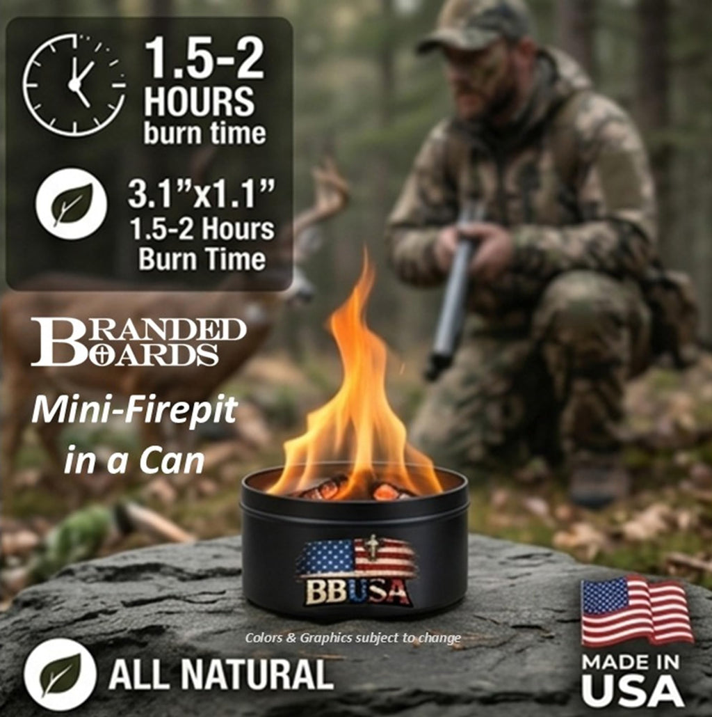 Campfire in a Can - Made in USA - Portable Mini Fire Pit