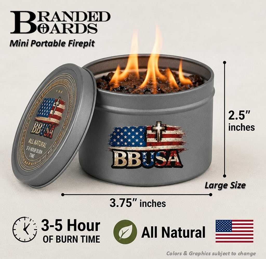 Campfire in a Can - Made in USA - Portable Mini Fire Pit