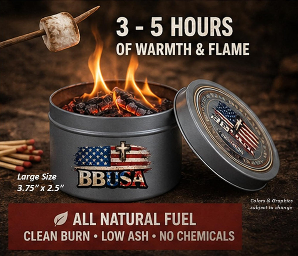 Campfire in a Can - Made in USA - Portable Mini Fire Pit