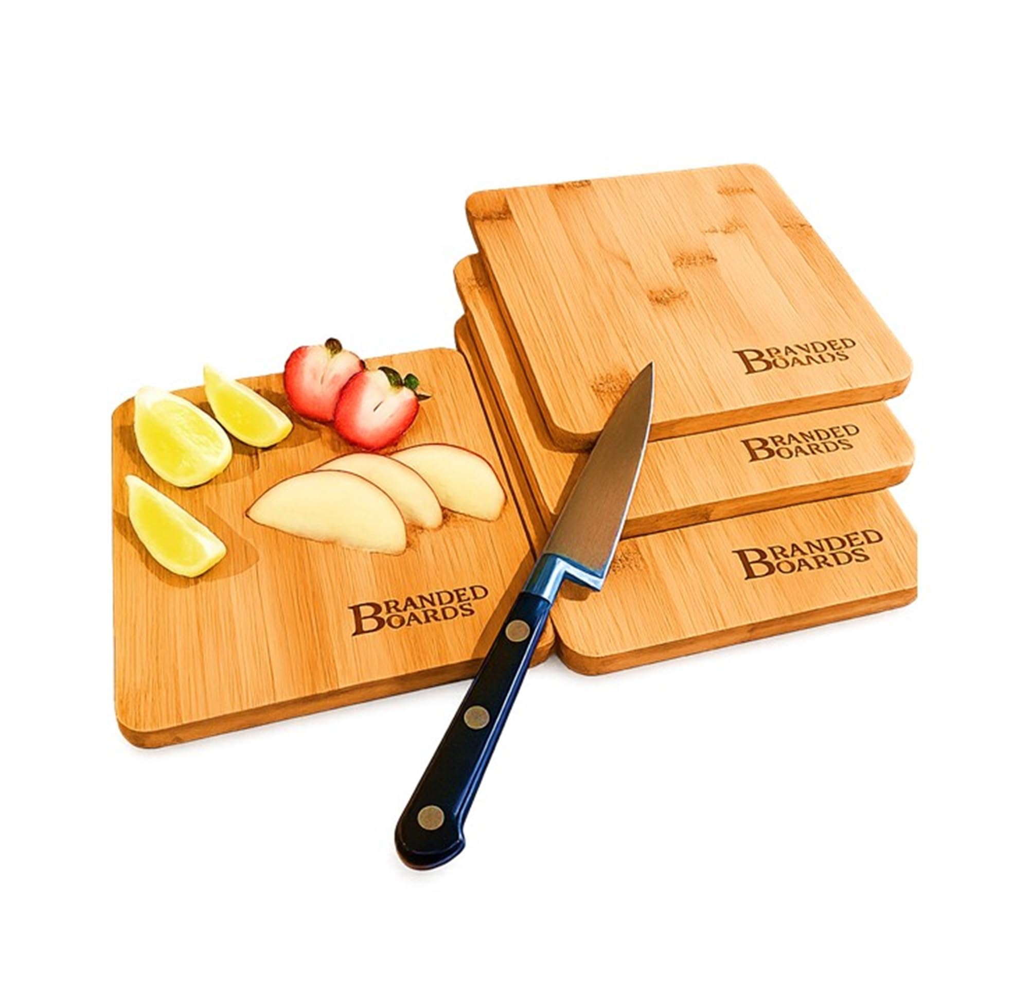 Small Mini All Natural Bamboo Cutting Board, Great for Apartments RV's Home Bar Charcuterie Backpacking Camping Bushcraft Dorm Rooms Picnics & Entertaining (1 Pack)
