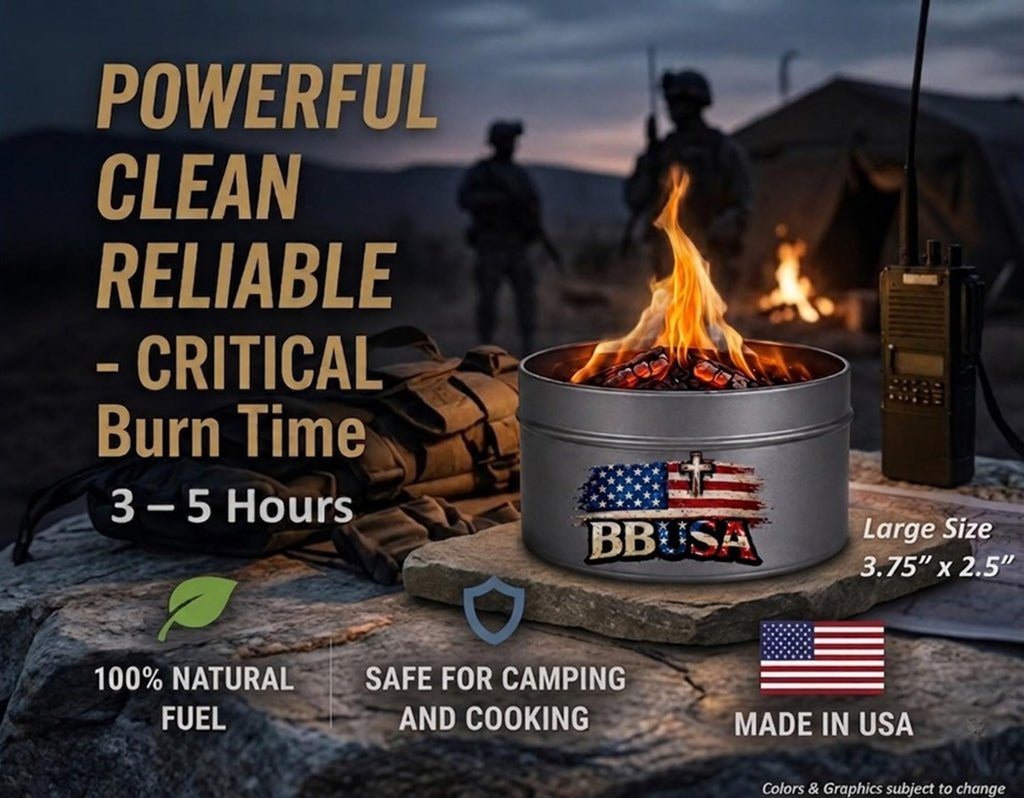 Campfire in a Can - Made in USA - Portable Mini Fire Pit