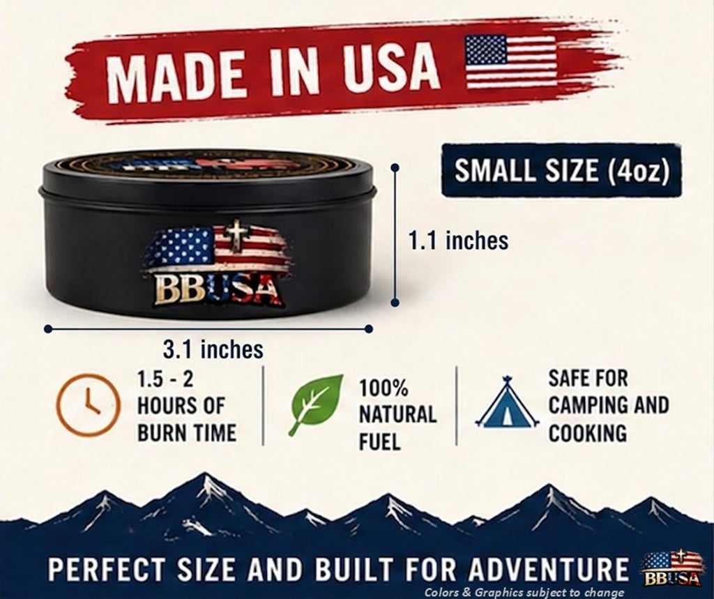 Campfire in a Can - Made in USA - Portable Mini Fire Pit