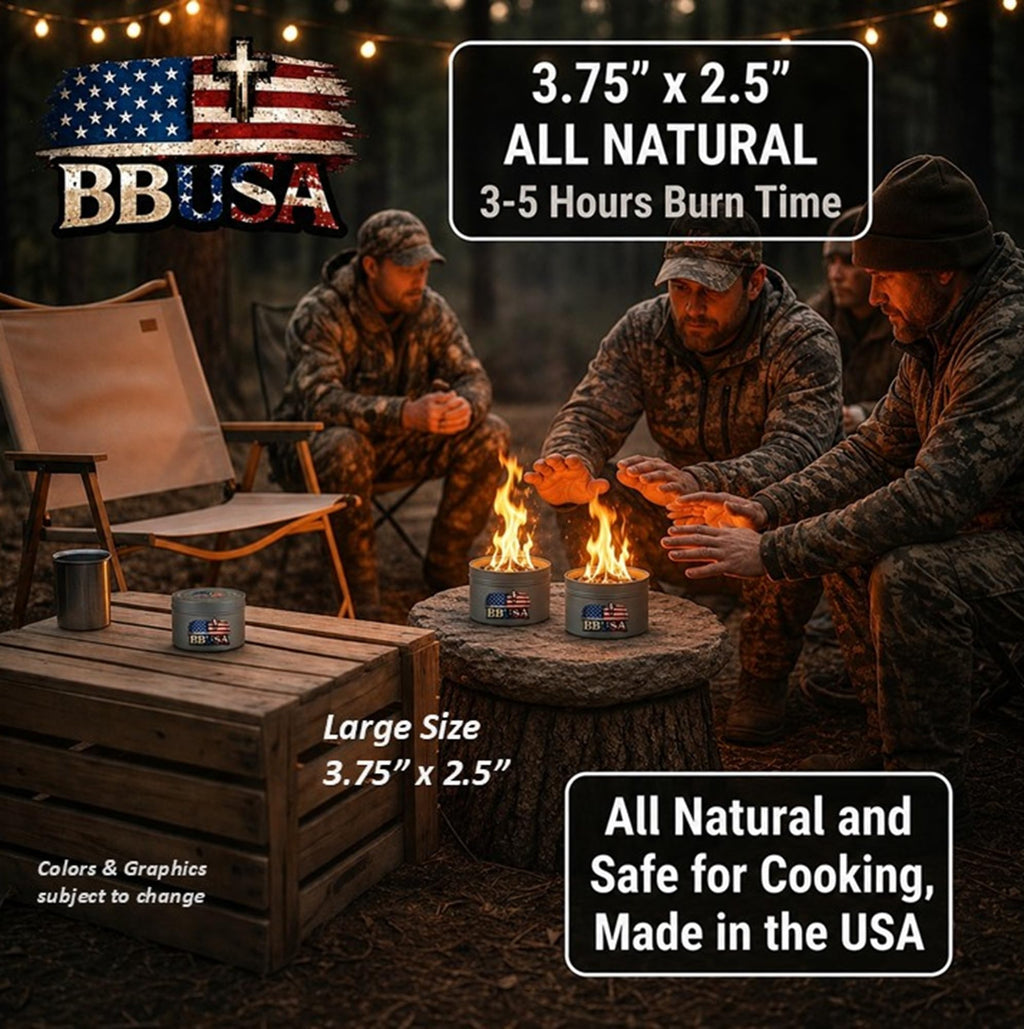 Campfire in a Can - Made in USA - Portable Mini Fire Pit