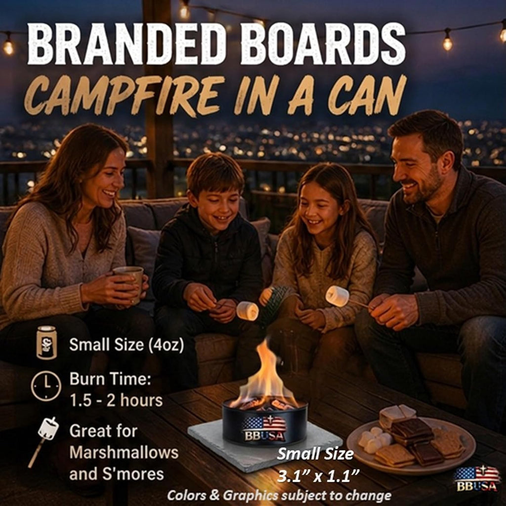 Campfire in a Can - Made in USA - Portable Mini Fire Pit