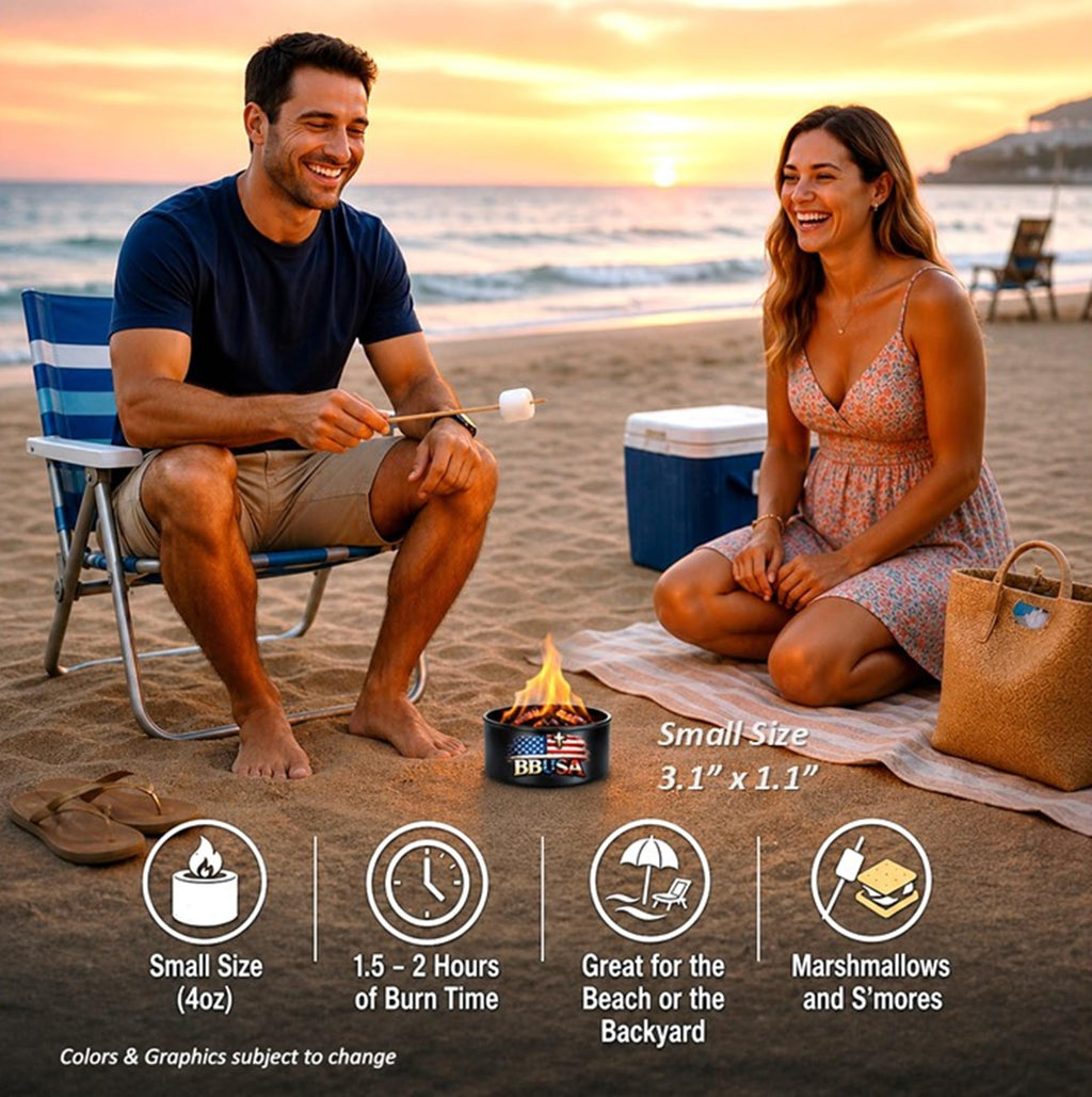 Campfire in a Can - Made in USA - Portable Mini Fire Pit