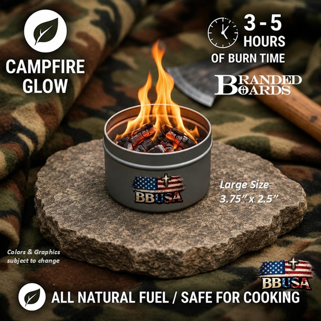 Campfire in a Can - Made in USA - Portable Mini Fire Pit