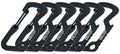 Stainless Bottle Opener Utility Carabiners | 6-Pack