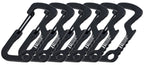 Stainless Bottle Opener Utility Carabiners | 6-Pack