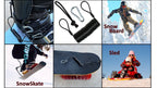 Coiled Board Leash Lanyard with Carabiner | Basic Pack