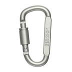 8 cm Aluminum Locking Utility Carabiners | 2- or 6-Pack