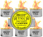 Made in USA | Branded Boards Portable Bonfire Campfire | "The Camper" - LARGE