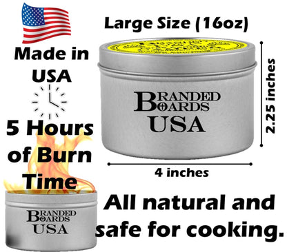 Made in USA | Branded Boards Portable Bonfire Campfire & Trivet Stand