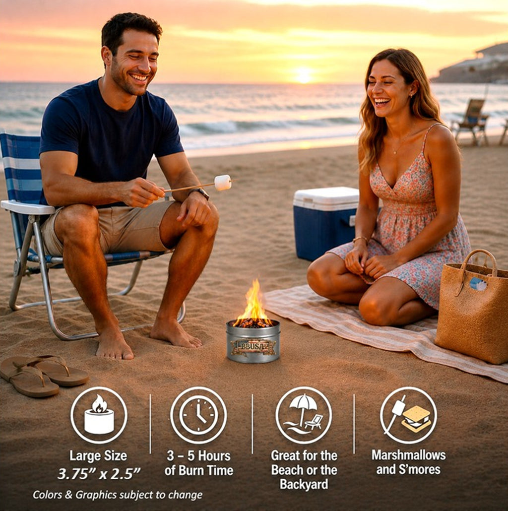 Portable Mini Fire Pit - Large
