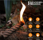 Fire Tinder | Waxed Fat Jumbo Jute Rope