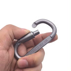 3 inch Aluminum Locking Carabiner | Heavy Duty D-Ring Buckle