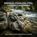 304 Stainless Locking Utility Snap Hooks | 2 Sizes