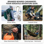 Carabiner Snap Hooks | Steel Zinc Galvanized