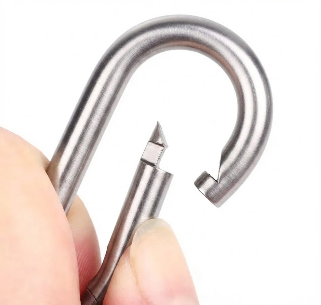 Carabiner Snap Hooks | Steel Zinc Galvanized