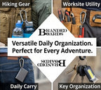 Carabiner Snap Hooks | Steel Zinc Galvanized