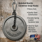 Carabiner Snap Hooks | Steel Zinc Galvanized