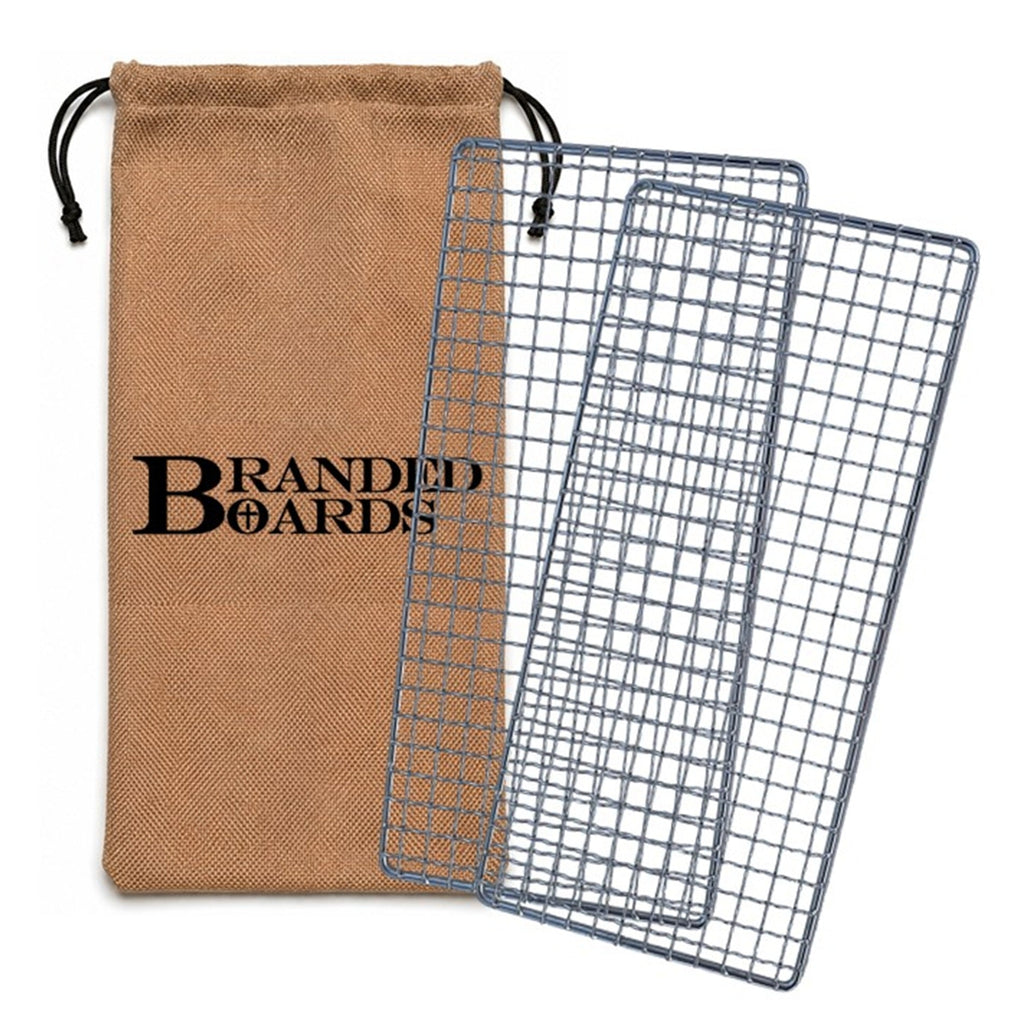 6 × 12-Inch 304 Stainless Bushcraft Grill Grates | 2-Pack
