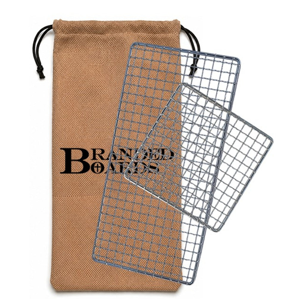 304 Stainless Bushcraft Grill Grate Set | 6 × 6 & 6 × 12