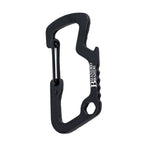 Stainless Bottle Opener Utility Carabiners | 6-Pack