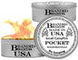 Made in USA | Branded Boards Portable Bonfire Campfire | "The Pocket" - SMALL
