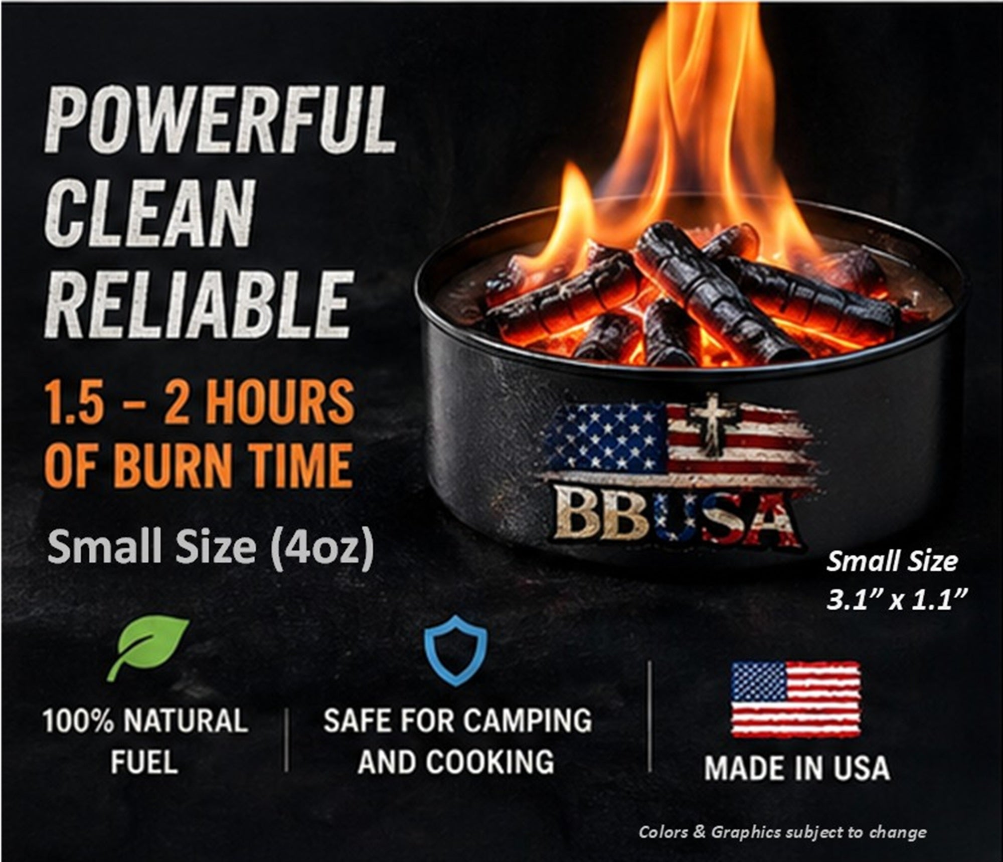 Portable Mini Fire Pit - Small