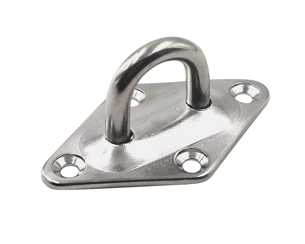 Diamond Pad Eye Plates | 304 Stainless Steel