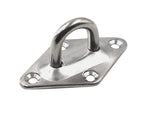 Diamond Pad Eye Plates | 304 Stainless Steel