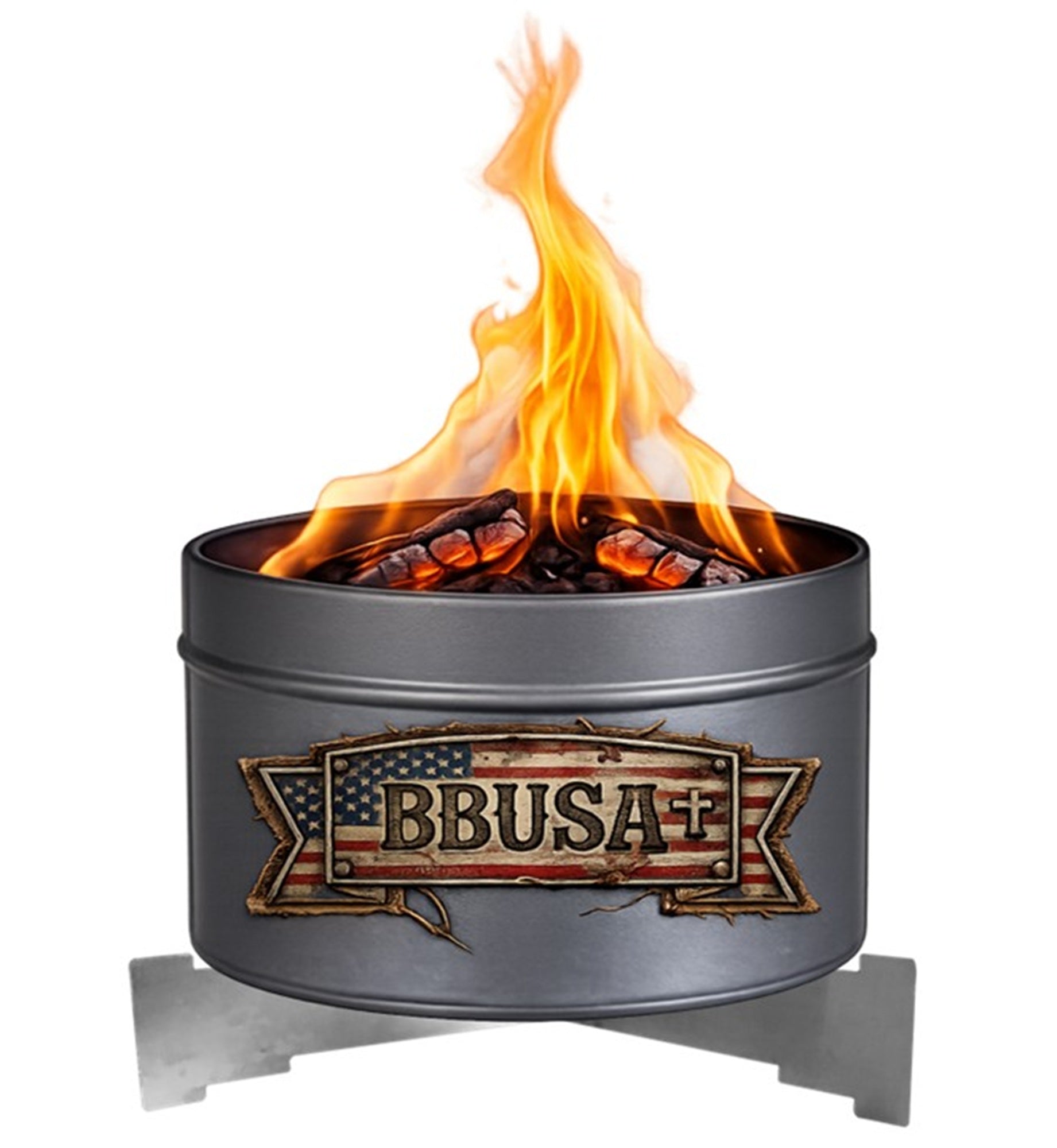 Portable Campfire Trivet Grate - Made in USA