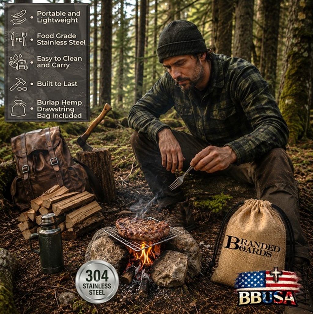 Bushcraft SS Grill Grates - Small 2-Pack