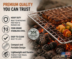 Bushcraft SS Grill Grates - Large/Small