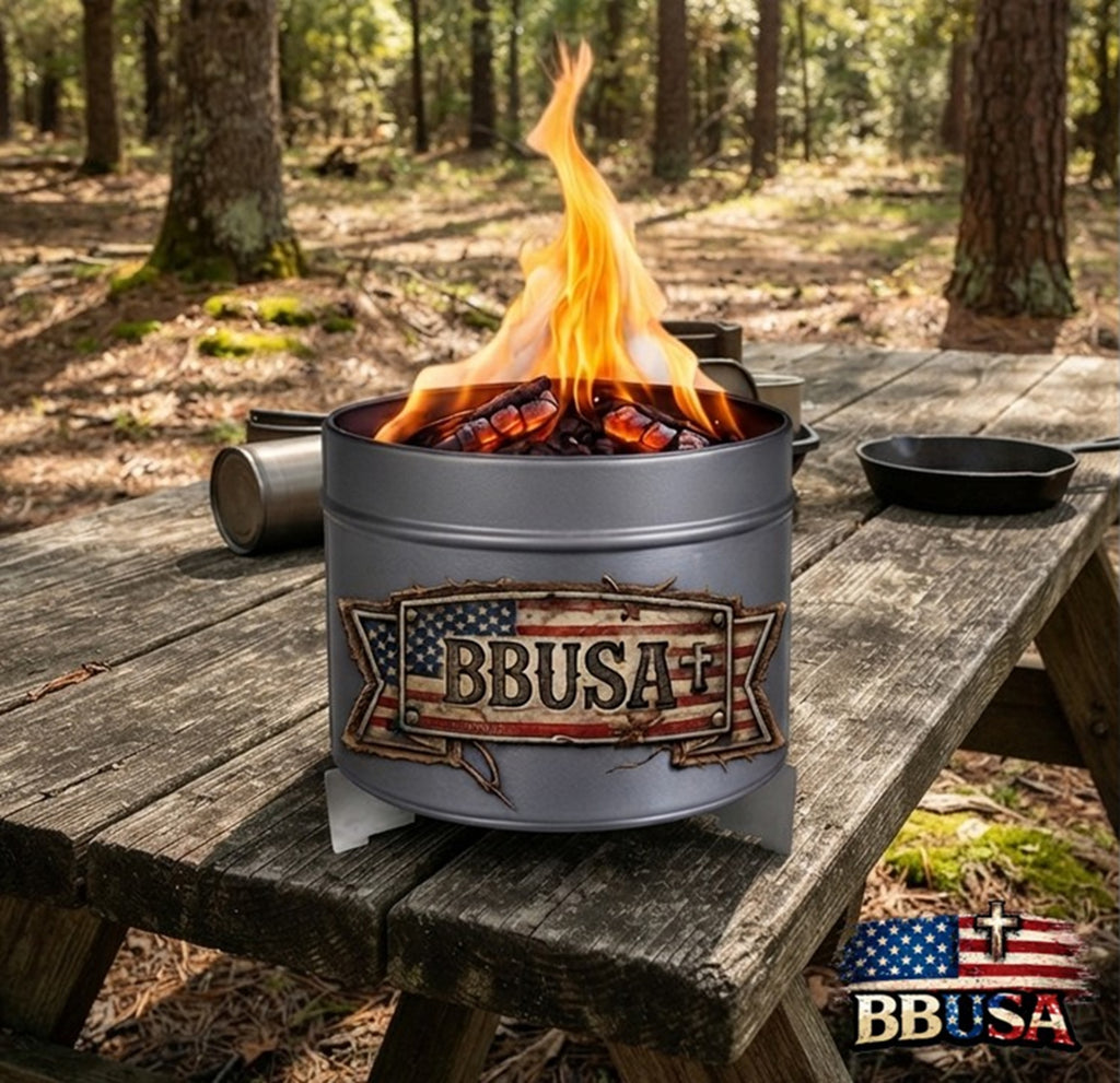 Portable Campfire Trivet Grate - Made in USA