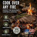 Bushcraft SS Grill Grates - Small 2-Pack