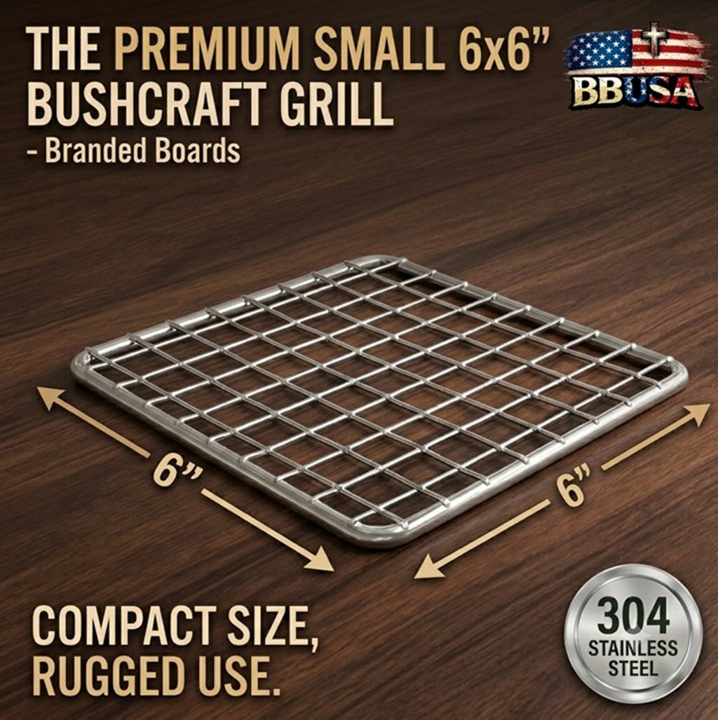 Bushcraft SS Grill Grates - Small 2-Pack