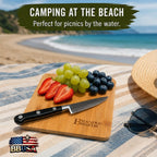Bushcraft Mini Bamboo Cutting Board