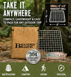 Bushcraft SS Grill Grates - Small 2-Pack