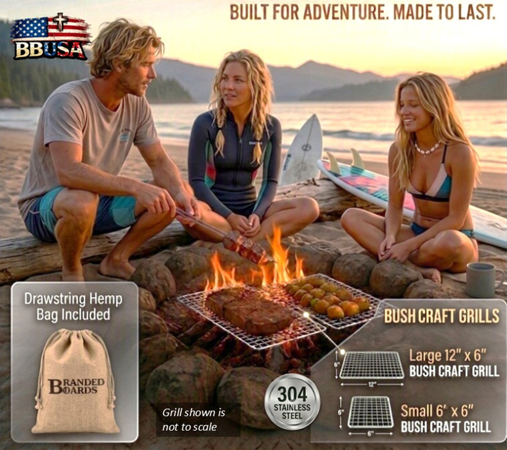 Bushcraft SS Grill Grates - Large/Small