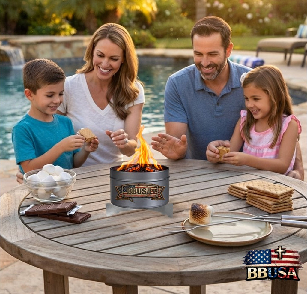 Portable Campfire Trivet Grate - Made in USA