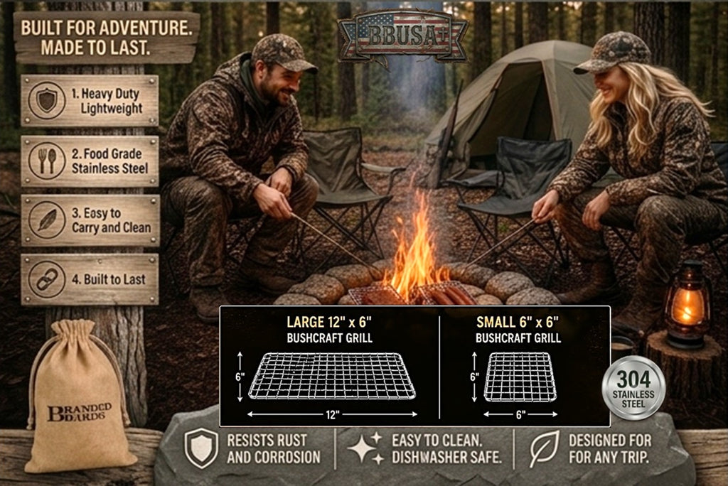 Bushcraft SS Grill Grates - Large/Small