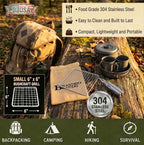 Bushcraft SS Grill Grates - Small