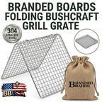 Bushcraft SS Grill Grates - Folding
