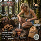 Bushcraft SS Grill Grates - Folding