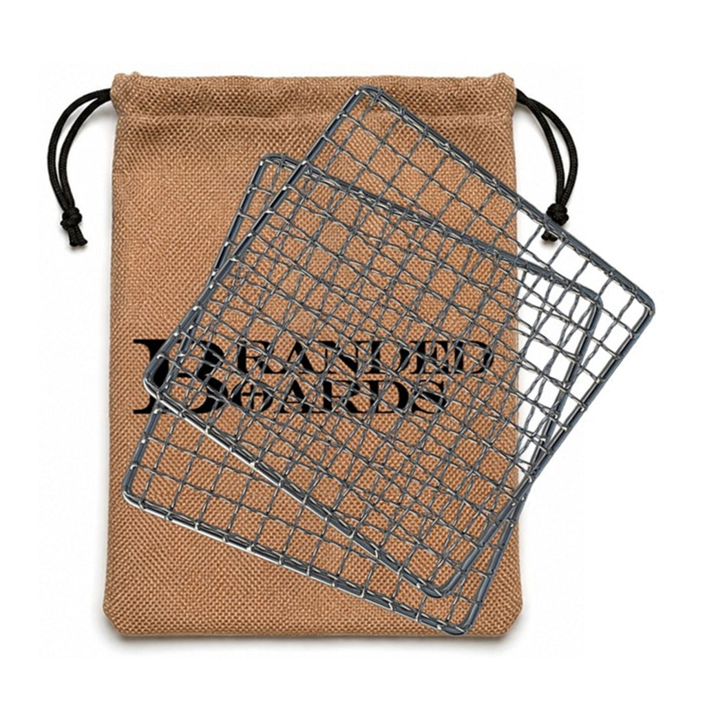 6-Inch 304 Stainless Steel Bushcraft Grill Grates | 2-Pack